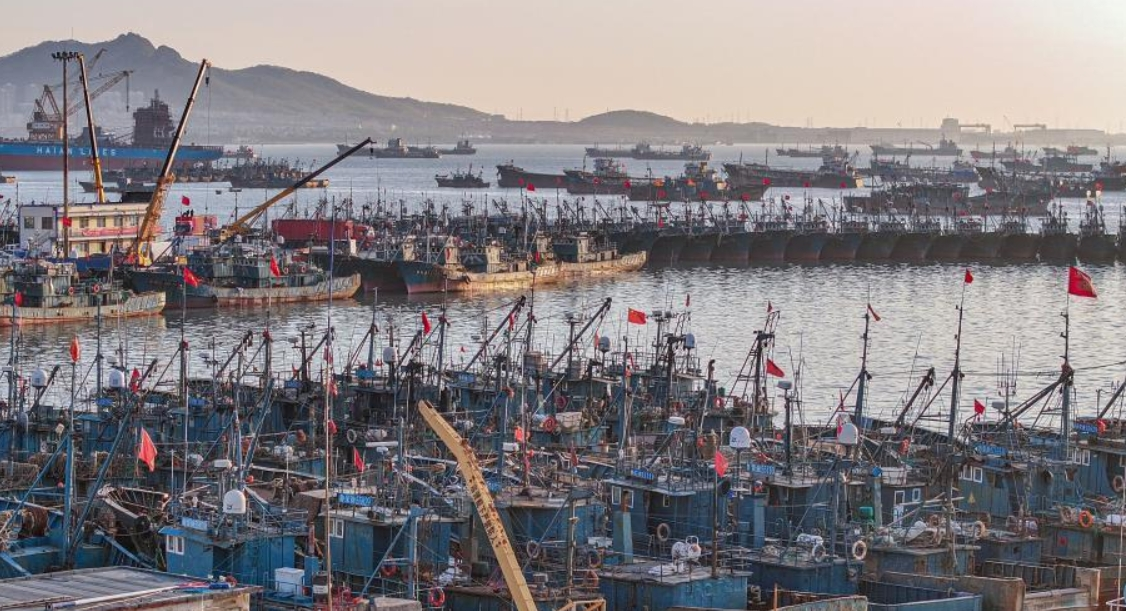 中國黃渤海區進入伏季休漁期